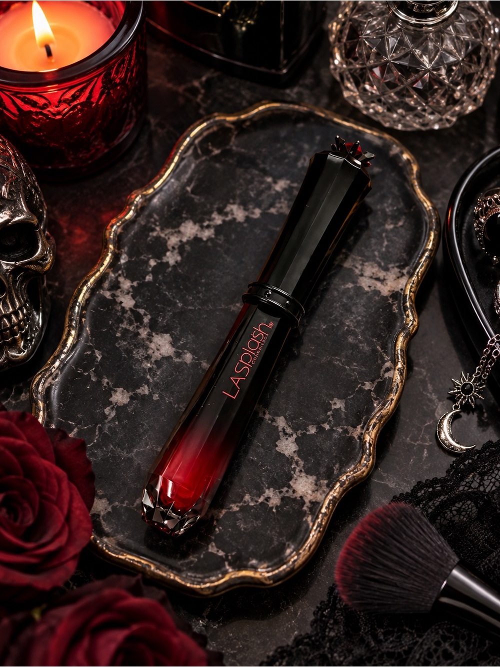 LA Splash Wickedly Divine Matte Liquid Lipstick Red Vampire’s Fang 14906